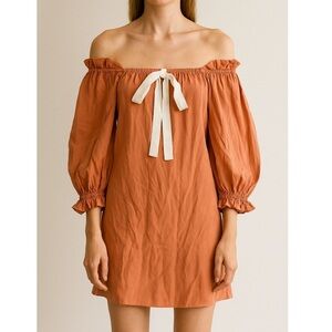 RUMORED Babydoll Ruffled Mini Dress
